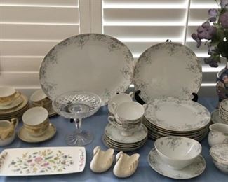 Delicate Japanese tea set. W. Dalton china set
