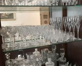 Cystal...mostly Waterford Lismore and Templemore