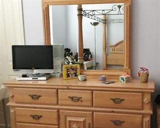 Dresser that matches four poster bed.