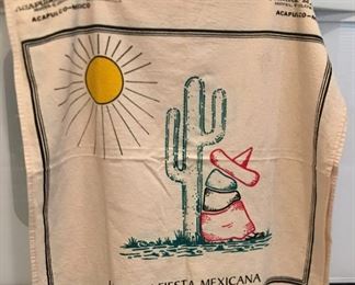 Cute vintage towels from Acapulco