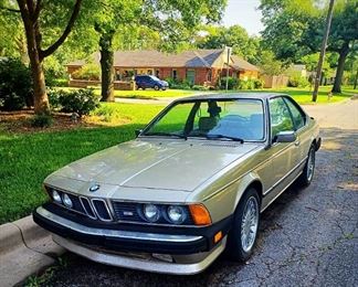 Beautiful BMW 635csi 1985