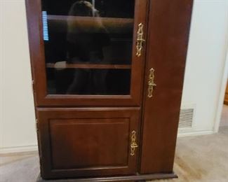 Cabinet and cubby nice piece low priced