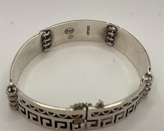 Hallmark- Taxco Mexico Sterling Bracelet1/2” thick 8” $100