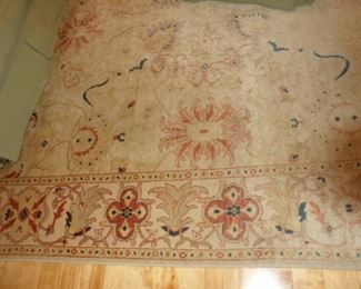 Antique carpet. All wool. Hand made.