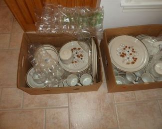 Complete set of vintage Stoneware.