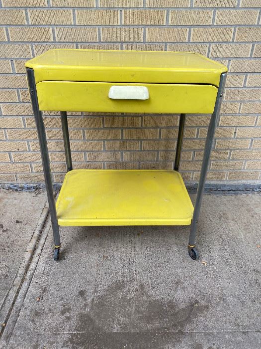 Vintage Metal Cart