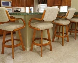 Four bar stools
