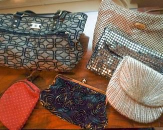 Some of the ladies purses