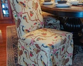 Dining table and chairs