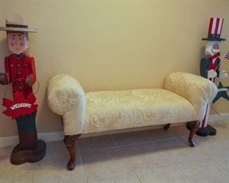 Upholstered bench