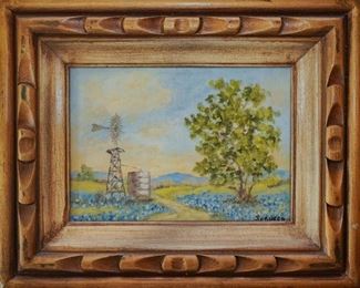 Louise Scruggs painting