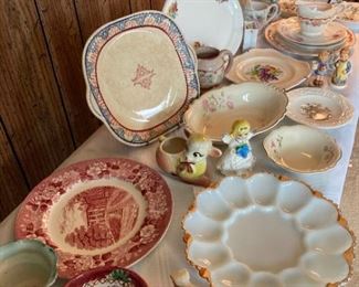 Goebel and Hand Painted Fenton Old and New Things