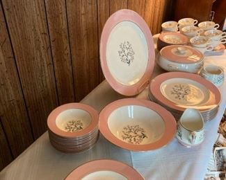 Homer Laughlin Cavalier Eggshell Pattern Service for Twelve