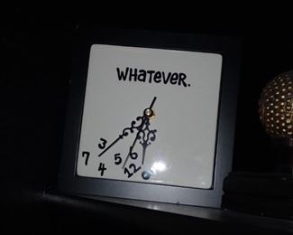 WHATEVER CLOCK