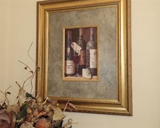 WINE BOTTLE WALL ART