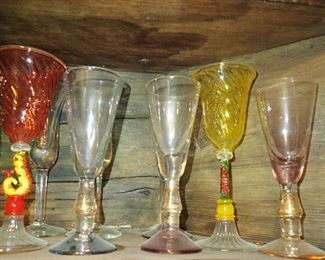 LARGE ASSORTMENT OF UNIQUE BAR GLASSES