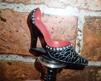 SHOE WINE STOPPER