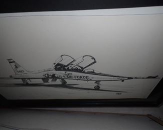 VINTAGE AIR PLANES PRINTS