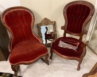 Vintage chairs one needs some work