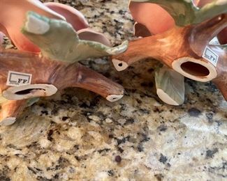 Fitz and Floyd Porcelain Roses