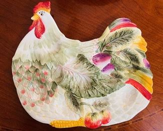 Fitz and Floyd egg plate