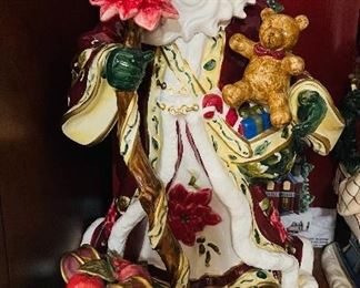 Fitz and Floyd Santa and gift