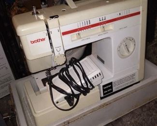 Brother electric sewing machine with case $45.00
