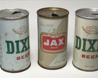 https://www.ebay.com/itm/124776525641	TM0006 LOT OF 3 VINTAGE BEER CANS FROM NEW ORLEANS JAX AND DIXIE
