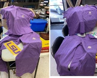 https://www.ebay.com/itm/114855448226	TM9400 Lot of LSU: 2 Set of Scrubs and a Flannel Bottom
