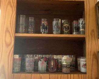 COLLECTION OF KENTUCKY DERBY GLASSES