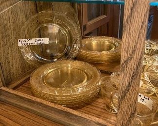 FOSTORIA JUNE IN TOPAZ COLOR