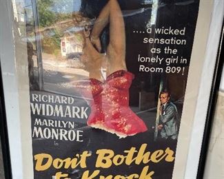 Marilyn Monroe movie poster