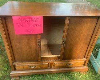 Vintage TV Cabinet
