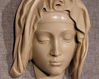 Museum of Modern Art Madonna bust done in composite material.