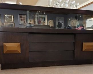 Very unique (not signed) Art Deco sideboard. Wow!