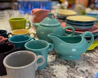 Vintage and newer Fiestaware!