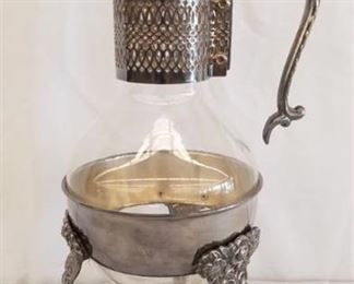 English Silverplate Coffee Tea Service Pot