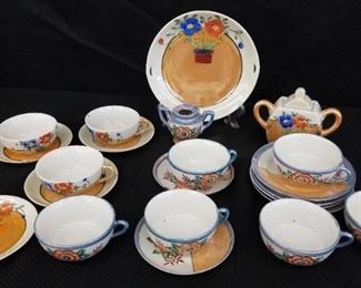Lot of Vintage Made in Japan Miniature Dishes Teacups Saucers