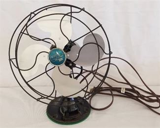 Vintage Emerson Electric Oscillating Black Fan- new cord