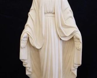 Vintage Santini Figurine Mary Statue Our Lady 16 inches Tall