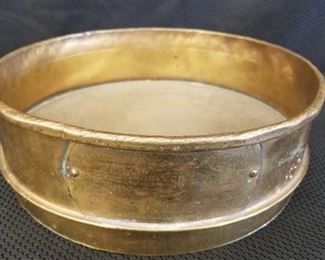 U.S. Standard Sieve Brass 8 inch Wide