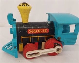 Vintage Fisher Price Smokie Train Toy