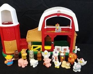 Fisher Price Little People Farm with Farmer and Animals
