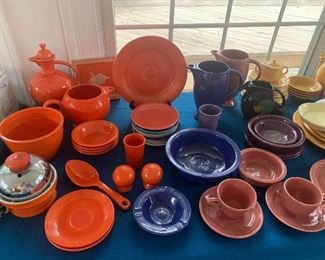 Old and new Fiestaware