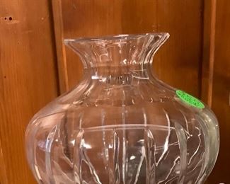 Beautiful crystal bottle.  Sold as is.