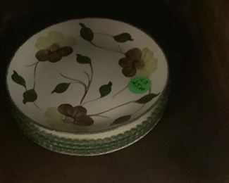 Some of the Blue Ridge collectible plates.