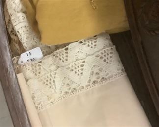 Some of the table cloths available.