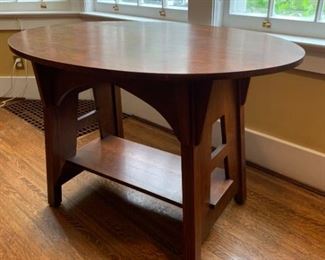 Stickley Oval Library Table