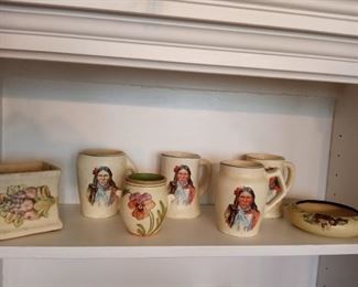 Weller Pottery Mugs and More
