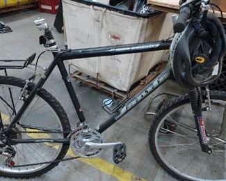 Cross country bike missing seat